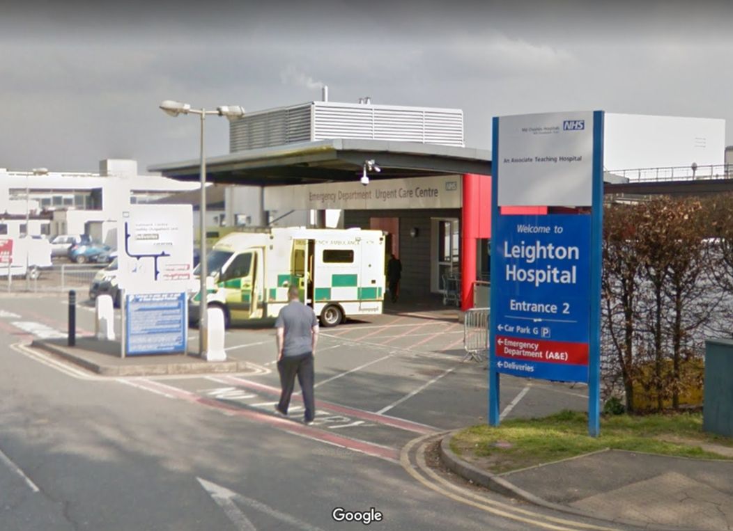 Crewe's Leighton Hospital treating more Covid19 patients than ever